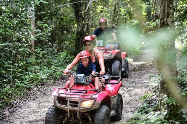 Have the best adrenaline time of your life riding ATV's through the jungle at our half day jungle ATV adventure tour in Tulum