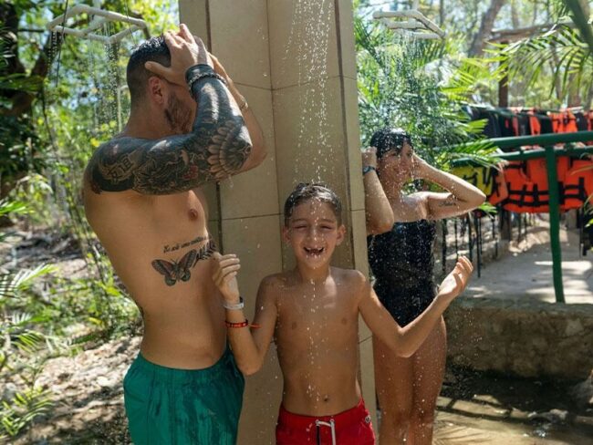 Have a nice fresh shower before swimming in the mysterious hidden cenote. Have an adventure full of great moments at our Half Day Coba Mayan Ruins and ATV Tour