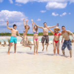 Heal your body in Bacalar 7 Colors Lagoon