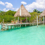 Relax with natural surroundings in Bacalar 7 Colors Lagoon