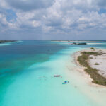 Enjoy your time floating and swimming in the Bacalar 7 Colors Lagoon