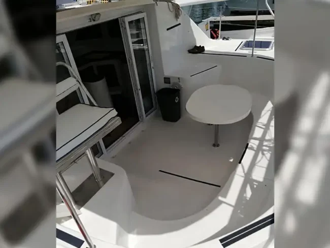 Sit back and relax on the Private Sail Cat 30 Guests Full Day tour. This catamaran offers you a comfortable net at the front area where you can get a tan, a cockpit where you can enjoy under the shade, 2 bathrooms, and a nice comfortable place to sit inside